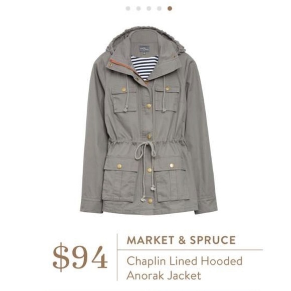 Market & Spruce Chaplin Lined Anorak Utility Jacket - Picture 8 of 8
